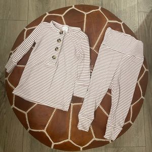 Lou Lou & Company Vivian Top + Bottom 3-6 Month Set